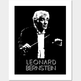 Leonard Bernstein retro Posters and Art